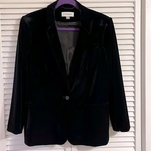 Calvin Klein Velvet Blazer